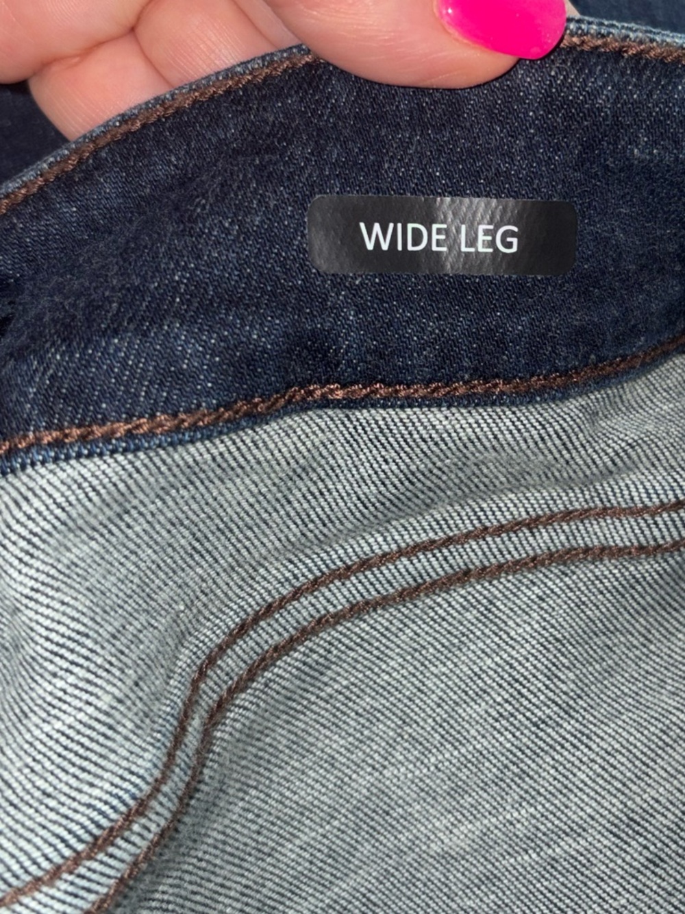 Judy Blue High Waist Wide Leg Jeans 5/27 Double Button Medium Wash 90s - Picture 7 of 7